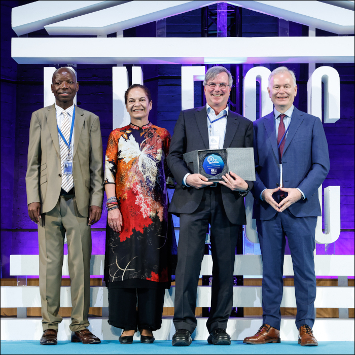 Prof. Wantzen recognized by the UNESCO Intergovernmental Hydrological Programme